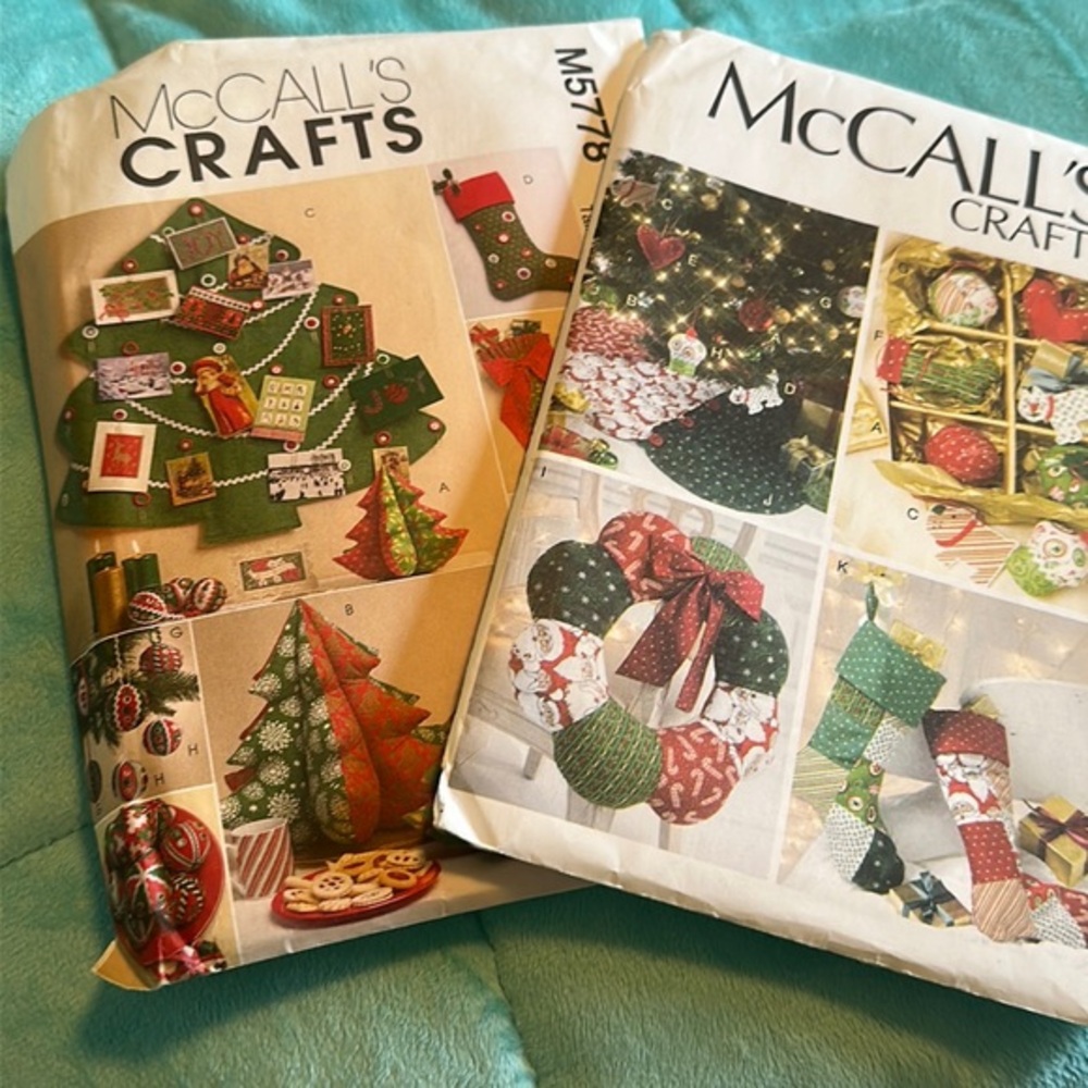 Christmas Sewing Pattern Bonanza, McCalls 5778 and McCalls6453